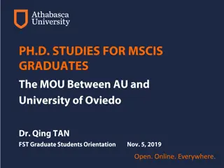 PhD Program in Computer Science at University of Oviedo
