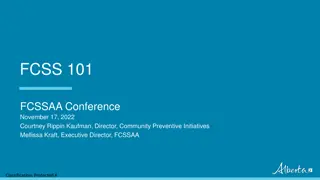 FCSS Program: Prevention Priorities and Strategies