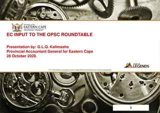 Insights on Supply Chain Management and Creditor Payment in Eastern Cape