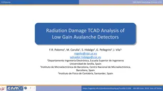Radiation Damage TCAD Analysis in Low Gain Avalanche Detectors