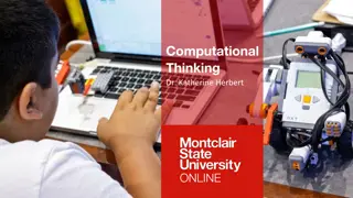 Computational Thinking and Pattern Recognition in Programming