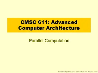 Advanced Computer Architecture: Enhancing Parallel Computation Efficiency