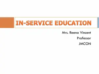 Effective In-Service Education for Healthcare Professionals