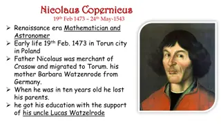 Nicolaus Copernicus: Renaissance Mathematician and Astronomer