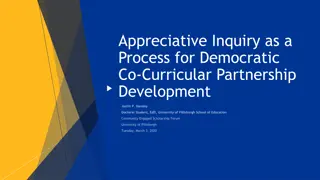 Democratic Co-Curricular Partnership Development through Appreciative Inquiry Process