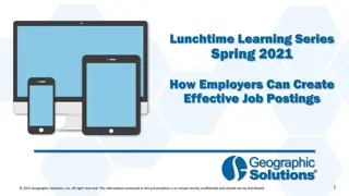 Effective Strategies for Employers in Creating Job Postings