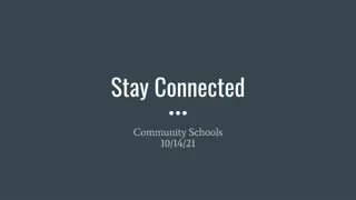 Improving Community Schools: Processes, Success Factors, and Moving Forward