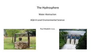 Water Abstraction: Impacts and Processes