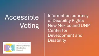 Accessible Voting Information for New Mexico Residents