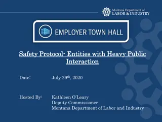 Safety Protocols for Public Interaction Entities - Hosted by Kathleen O'Leary