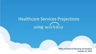 Collaborative Approach for Healthcare Services Projections