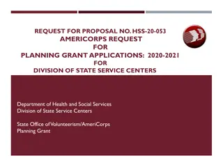 Enhancing Delaware's Community Services: AmeriCorps Planning Grant 2020-2021