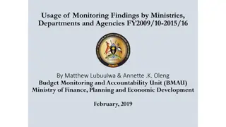Enhancing Government Program Monitoring in Uganda: Insights from BMAU Reports