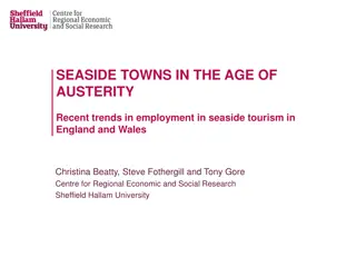 Trends in Seaside Tourism Employment in England and Wales