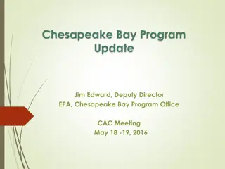 Chesapeake Bay Program Updates and Accountability Details