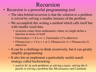 Recursion in Programming