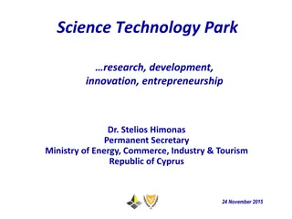 Cyprus Ministry of Energy, Commerce, Industry & Tourism - Innovation and Entrepreneurship Ecosystem