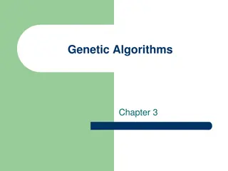 Evolutionary Computing: Genetic Algorithms Overview and Operators