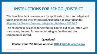 Empowering Student Success: Integrated Application 2025-27 Guidance Presentation