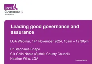 Importance of Good Governance and Assurance