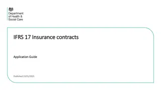 Key Principles of IFRS 17 Insurance Contracts