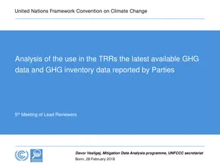 Analysis of Latest GHG Data and Inventory in TRRs: Insights from UNFCCC Review Meetings