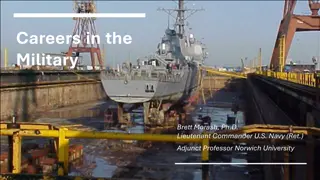 Exploring Careers in the Military: Insights from a Retired U.S. Navy Lieutenant Commander