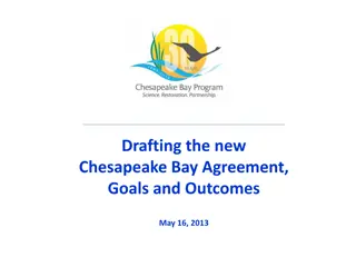 Chesapeake Bay Agreement Drafting Process and Participatory Language Overview