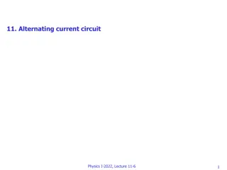 Alternating Current Circuits in Physics