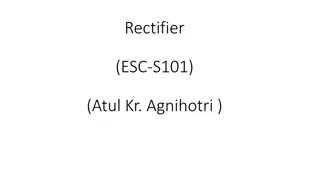 Different Types of Rectifiers for Electrical Applications