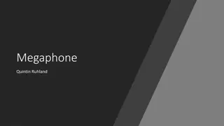 Electric Megaphone: Amplifying Sounds and Voices