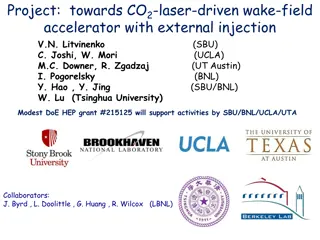 CO2-Laser-Driven Wake-Field Accelerator Project