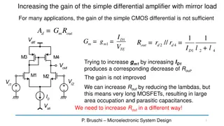 Increase Differential Amplifier Gain with Cascode Technique