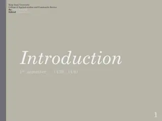 Effective Communication Systems: Overview and Models