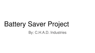 Innovative Battery Saver Project by C.H.A.D. Industries