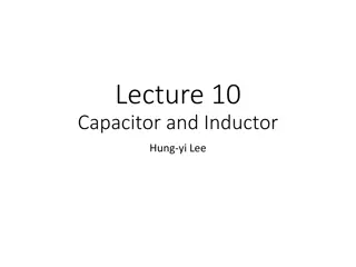 Capacitors and Inductors in Dynamic Circuits