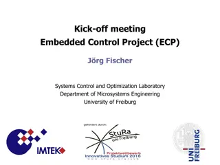 Kick-off Meeting for Embedded Control Project