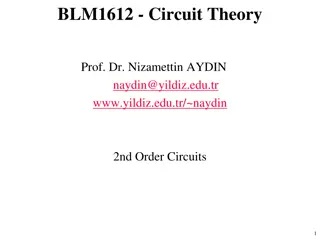 2nd Order Circuits: Boundary and Initial Conditions Explained