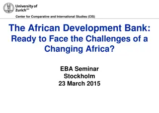 Facing Challenges in Modern Africa: Insights from Center for Comparative and International Studies