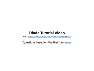 Diodes: Basics and Applications