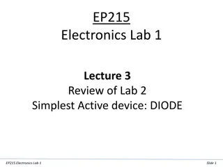 Diode Clamps and Rectifiers in Electronics Lab