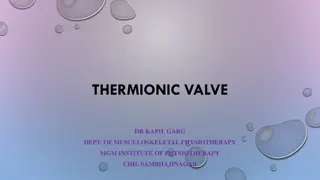 Thermionic Valves and Diodes in Electronic Technology