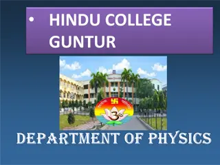 PN Junction in Physics at Hindu College Guntur