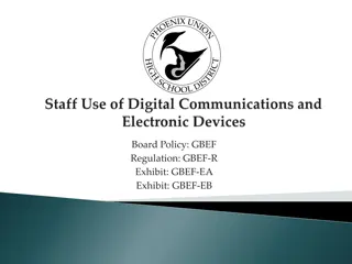 District Technology Communication Policy Guidelines