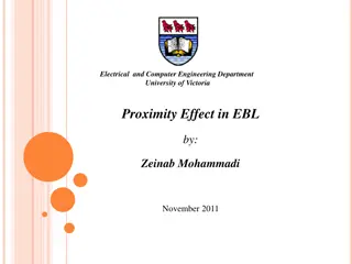 Proximity Effect in Electron Beam Lithography