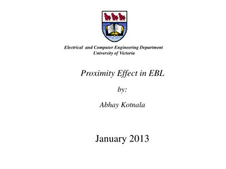 Proximity Effect in Electron Beam Lithography
