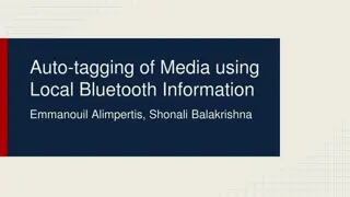 Auto-Tagging of Media Using Local Bluetooth Information