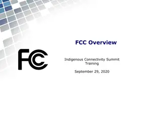 FCC's Mission, Governance, and Rulemaking Process