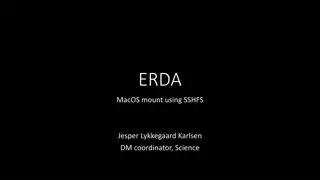 Mounting ERDA on macOS Using SSHFS - Complete Setup Guide
