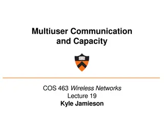 Wireless Networks: Multiuser Capacity and Communication Insights